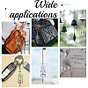   Natural & Synthetic Gemstone Keychain KEYC-PH0002-01-6