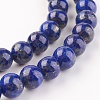 Natural Lapis Lazuli Beads Strands G-G099-8mm-7C-3