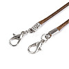 Korean Waxed Polyester Cord Bracelet Making YC-T004-02B-4