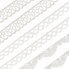 Gorgecraft 15 Yards 3 Styles Polyester Lace Trims OCOR-GF0002-65-1
