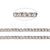 Tarnish Resistant 304 Stainless Steel Cuban Link Chains CHS-K016-02B-P-4