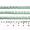 Opaque Glass Beads Strands GLAA-G112-04C-4