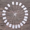 White Rectangle Jewelry Price Tags X1-TOOL-C003-02-7
