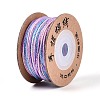 30M Segment Dyed Macrame Cotton Cord OCOR-T018-01N-2
