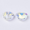 Transparent K9 Glass Beads GGLA-S056-7x8-001AB-2