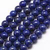 Natural Lapis Lazuli Bead Strands G-G953-04-6mm-1