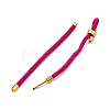 Braided Nylon Cord Bracelet Making MAK-A017-D03-35G-3