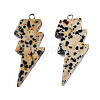 Natural Dalmatian Jasper Pendants G-N332-53-A14-1