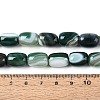 Dyed Natural Banded Agate Beads Strands G-T144-44E-5
