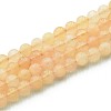 Natural Quartz Beads Strands G-N355-6mm-06-1