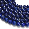 Natural Lapis Lazuli Beads Strands G-L642-B05-10mm-4