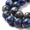 Natural Lapis Lazuli Beads Strands G-E483-17-10mm-10