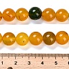 Dyed Natural Agate Beads Strands G-G203-10F-10mm-5