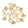 Tibetan Style Hook and Eye Clasps GLF1277Y-NF-2
