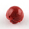 Dyed Flower Synthetical Coral Beads CORA-R011-32C-2