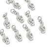 SHEGRACE Brass Micro Pave Cubic Zirconia Pendants XGRQ3D432-469P-1