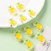Transparent Enamel Acrylic Beads TACR-S155-002H-6