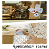 12Pcs 4 Styles Portable Felt Card Cover Bag ABAG-GA0001-21B-9