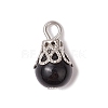 Glass Pendants PALLOY-JF03284-04-3