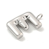 Non-Tarnish 304 Stainless Steel Pendants X-STAS-C102-15P-E-2