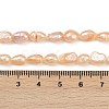 Natural Cultured Freshwater Pearl Beads Strands PEAR-P064-20H-02B-5