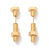 304 Stainless Steel Screw Bolt Ear Taper Stretcher for Woman Men EJEW-F312-08G-1