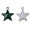 201 Stainless Steel Enamel Charms STAS-N088-14D-2