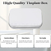 4Pcs Iron Jewelry Storage Boxes with Hinged Lid CON-SP0001-20D-6