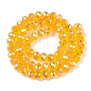 Electroplate Glass Beads Strands EGLA-A044-T8mm-B05-3