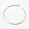 316 Surgical Stainless Steel Hoop Earrings Findings STAS-F149-32P-D-3
