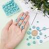   60Pcs 3 Style Synthetic Turquoise Beads TURQ-PH0001-03-6