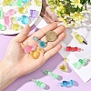 20Pcs Transparent Acrylic Children's Gem Toys OACR-YW0003-91-5