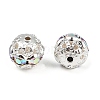 Brass Rhinestone Beads X-RB-A011-8mm-28S-1