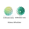 50Pcs 5 Colors Imitation Pearl Acrylic Beads OACR-FS0001-62B-4