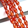 Natural Carnelian Beads Strands G080-1