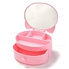 Cat Shaped Plastic Jewelry Boxes OBOX-F006-10C-3