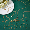 60Pcs Brass Open Jump Rings KK-PH0013-09-2