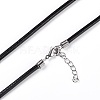 Leather Cord Necklace Making WL-I002-C-01-2