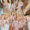 40Pcs 2 Colors Acrylic Wine Glass Charms AJEW-HY0002-53-5
