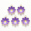 Alloy Enamel Pendants X-ENAM-S121-116D-2