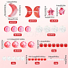 Mixed Styles Glass Beads GLAA-SC0002-20-2