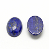 Natural Lapis Lazuli Cabochons G-R415-14x10-33-2