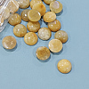 Natural Topaz Jade Cabochons G-P393-R35-12mm-1