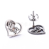 Mother's Day 304 Stainless Steel Jewelry Sets X-SJEW-D094-32P-5