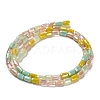 Electroplate Glass Beads Strands EGLA-D030-08H-2
