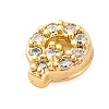Rack Plating Brass Micro Pave Cubic Zirconia Cabochons KK-F874-04G-Q-2