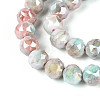Anti-Tarnish Electroplate Glass Beads Strands GLAA-N010-10mm-15-4