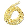 Electroplate Glass Beads EGLA-L018-B-AB06-2