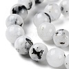 Natural Rainbow Moonstone Beads Strands G-Q1001-A05-02-4