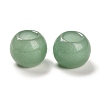 Natural Green Aventurine European Beads G-R488-01N-2